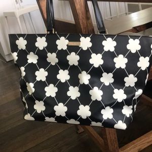 Kate spade flower tote bag